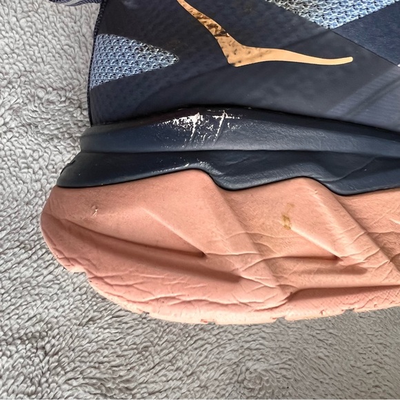 Hoka One One Arahi 3 Road Running Comfort Sneaker Shoe Allure Mood Indigo Blue - Picture 9 of 16